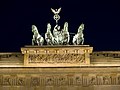 Квадригата под формата на триумфална корона на Бранденбургската врата