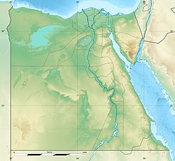 Сакара на карти Египта