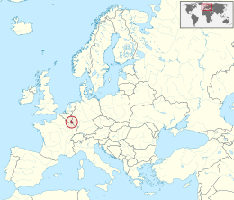 卢森堡地图