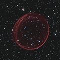 Imaxe de la delicada concha del restu de supernova SNR B0509-67.5