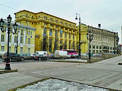 המבנה הישן של "שגרירות ארצות הברית במוסקבה" בשדרות נובינסקי