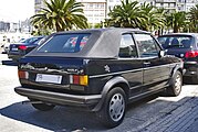 1986 Volkswagen Golf Cabriolet