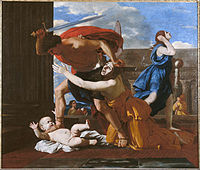 Nicolas Poussin - Le massacre des Innocents - Google Art Project