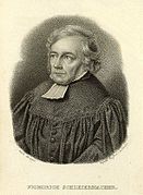 Friedrich Schleiermacher, iniciador de la teología liberal.
