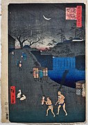 La pendiente de Aoizaka fuera de la puerta de Toranomon, Utagawa Hiroshige.jpg