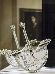 Ivory Portable Sundial dated 1524 - Poldi Pezzoli Museum (Milan)