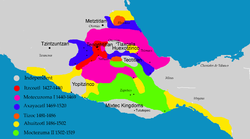 Perluasan wilayah oleh Kaisar Aztek