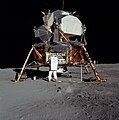 Buzz Aldrin and Apollo 11 Lunar Lander