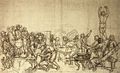 Charles Le Brun Lluís XIV visitant els Gobelins