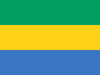 Bandera di Gabone