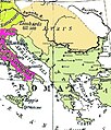 Аварський каганат відігравав ключову роль в історії цих земель і у походженні хорватів у VII—VIII сторіччях