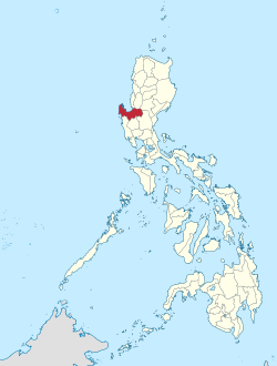 班詩蘭省喺菲律賓嘅位置
