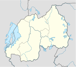 Mappa di localizzazione: Ruanda