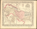 Une carte historique du golfe Persique et des États voisins datée du XVIIIe siècle