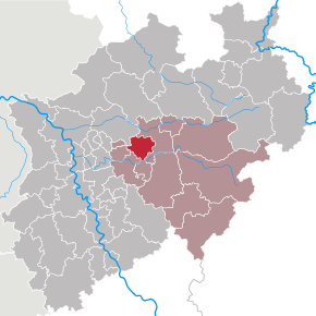 Poziția localității Dortmund