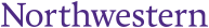 Northwestern University wordmark