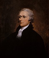 Портрет на Александър Хамилтън от Джон Тръмбул, 1806 година.