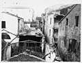 Case di Ancona colpite dai bombardamenti.