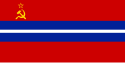 Quốc kỳ (1952–1991) Kirghiz Xô viết