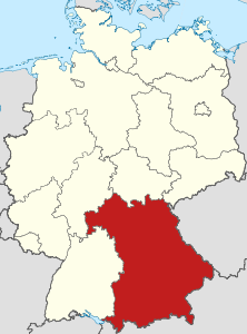 Baviera – Localizzazione