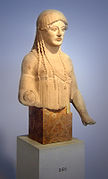 Koré de Eutidico, ca. 490 a. C.