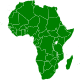 Африкийн Холбооны гишүүн улсуудын газрын зураг