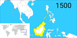 Kekaisaran Brunei pada masa kejayaannya