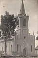 A régi csapi református templom, amelyet a II. világháború végén felrobbantottak