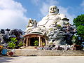Tượng Phật Di Lặc trên đỉnh núi Cấm, An Giang