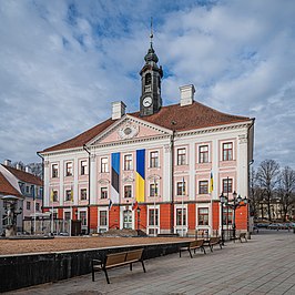 Het stadhuis van Tartu