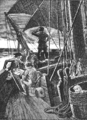Image 69Illustration from Robert Louis Stevenson's 1883 pirate adventure Treasure Island (from Children's literature)