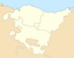 格尔尼卡和卢诺在巴斯克自治區的位置