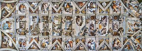 бөлігі: Sistine Chapel ceiling 