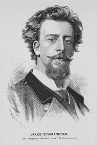 Kresba Josefa Mukařovského, 1887
