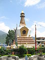 Монголын нар, сар, галтай сүлд Балба хүртэл тархжээ. Балба улсын нийслэл Катманду хот дахь суварга