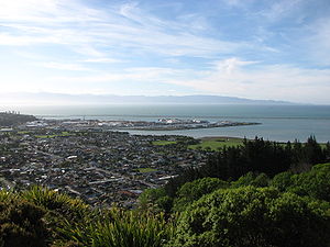 A view of Nelson from the "Centre of New Zealand"