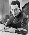 Albert Camus in 1957 overleden op 4 januari 1960
