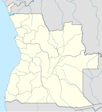 Луанда. Карта розташування: Ангола