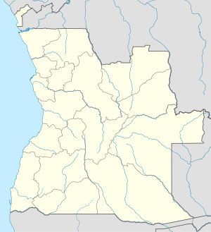 Tchindjenje is located in Angola