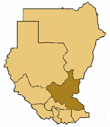 Location of the Diocese of Malakal within Sudan & South Sudan