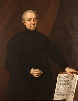 Portrét od Jana Jiřího Heinsche a dílny z roku 1683.