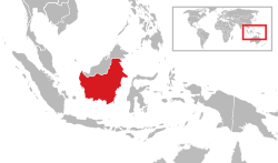 Genah wawidangan Indonésia ring Nusa Kalimantan