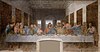 The Last Supper by Leonardo da Vinci in the Church of Santa Maria delle Grazie, Milan.