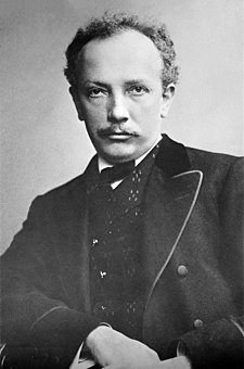 O compositor y director d'orquesta alemán Richard Strauss.