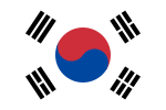 Flagge Südkoreas