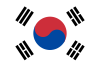 Quốc kỳ Hàn Quốc với Thái Cực đồ và bốn quái bao quanh