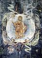 Вознесение Христово, фреска во црквата Св. Софија во Охрид