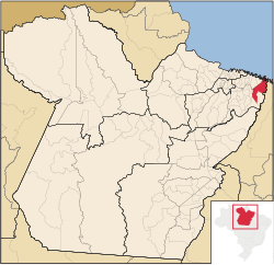 Localização de Viseu no Pará
