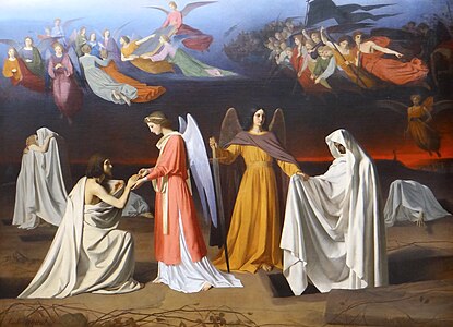 Réveil du juste, réveil du méchant (1835), musée des Beaux-Arts d'Angers.
