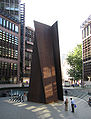 Richard Serra, art in situ, 1987, Londra